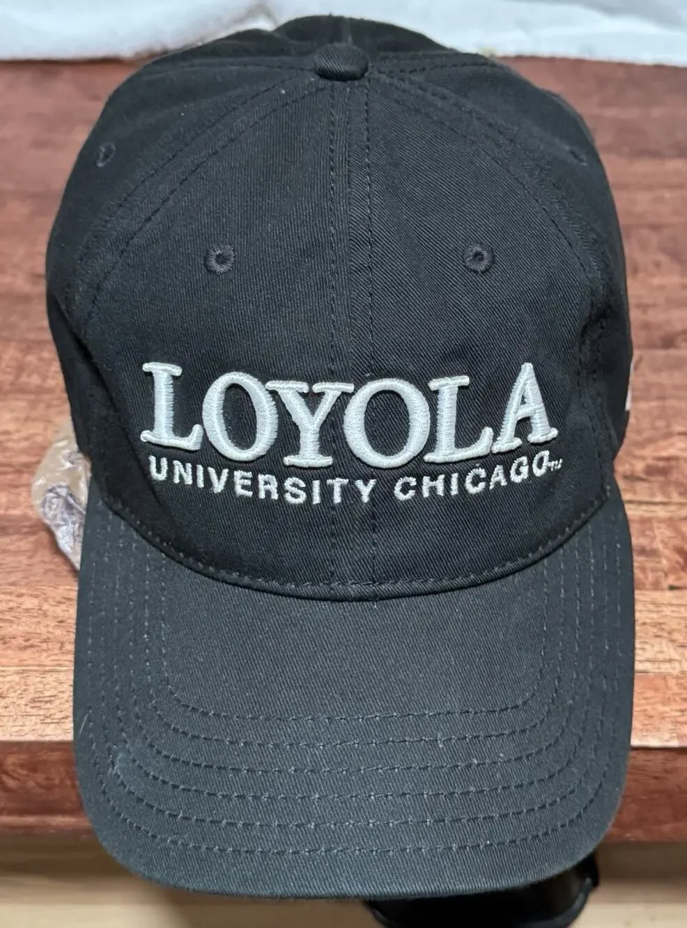 Loyola Marymount University LMU Under Armour Hat Adjustable OSFA Black Cap NCAA